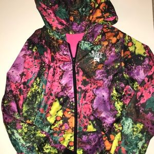 Girls Nike Paint Splatter Hoodie